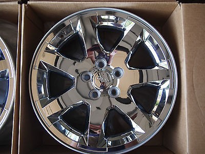 Jeep Wheels Rims 18x7 Chrome Clad 5x4.5 (set of 4)