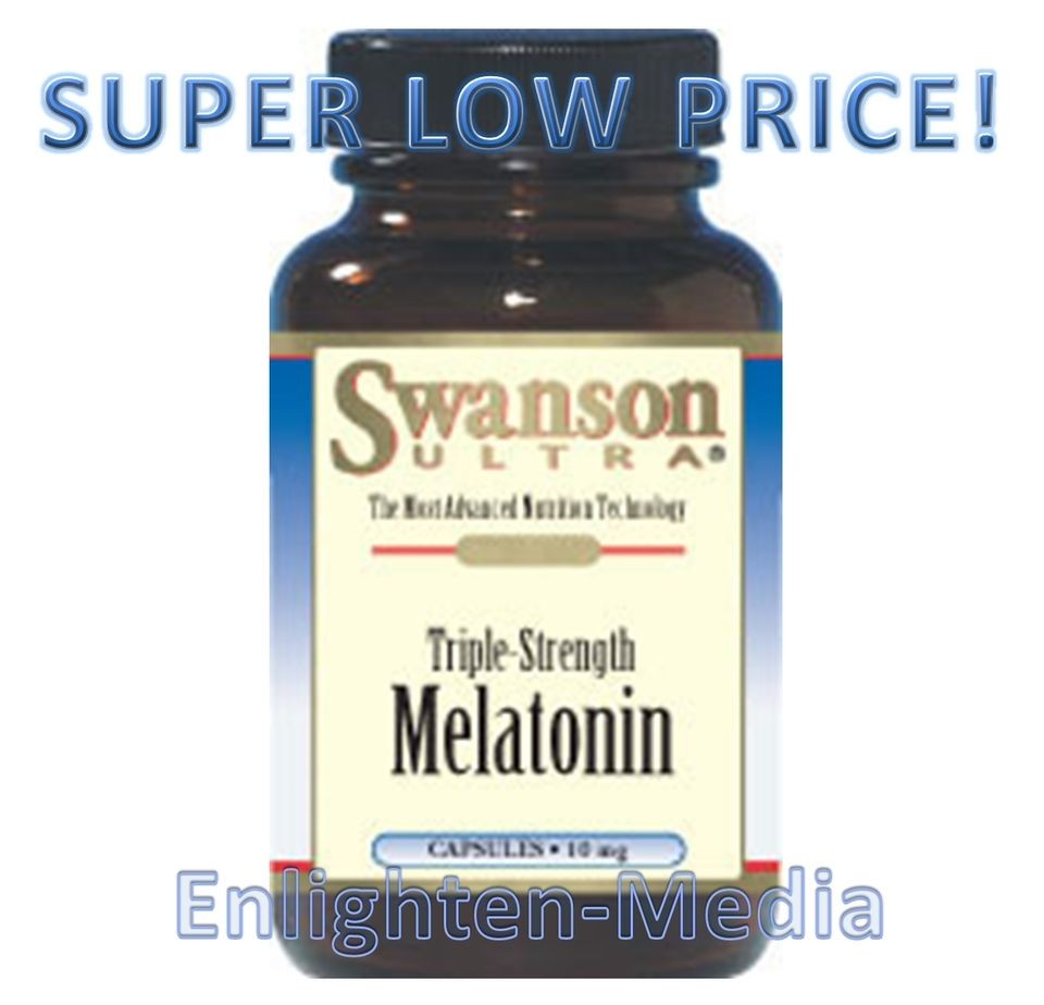   MELATONIN 10 MG 60 CAPS SLEEP AID JET LAG ANTI AGING ANTIOXIDANT