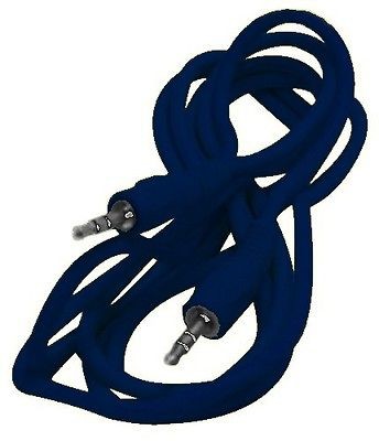   Male~M Audio/Headphone/PC/MAC/IPOD/ Cable/Cord$SH DISC{HQ BLUE