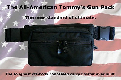 ALL AMERICAN TOMMYS GUN CONCEALMENT FANNY PACK SUPER SALE One Size 