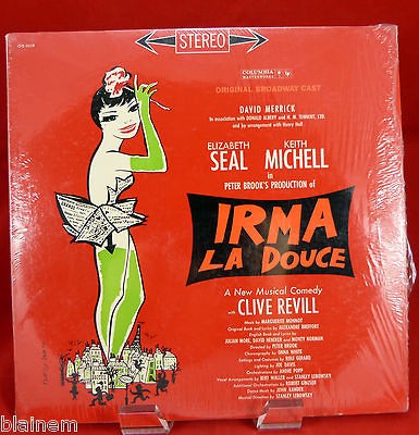 Irma La Douce Elizabeth Seal / Keith Mitchell Original Broadway Cast 