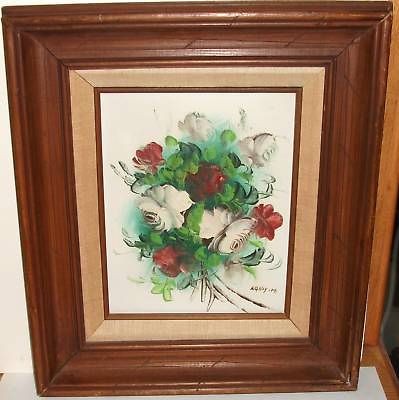 nancy lee original oil on canvas floral flower painting time