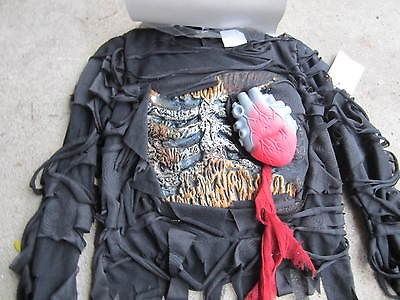 New Childrens Halloween Costume Heartless Zombie Boys Scary Dress Up 