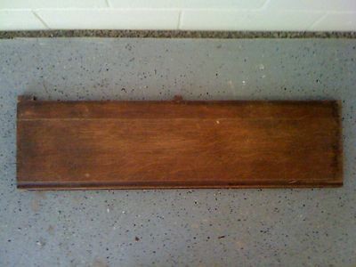   Organ Part From Estey Organ Co. Brattleboro, VT  Oak Keyboard Cover