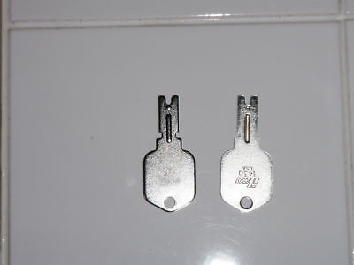 two fork lift equipment keys clark hyster yale ir time