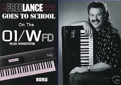 korg 01wfd 01w fd instruction video dvd lance abair time