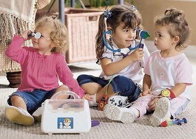 kids role play medical kit doctor bag with sounds new