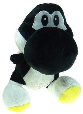   Super Mario Brothers Bros Black Yoshi 12 Stuffed Toy Plush Doll