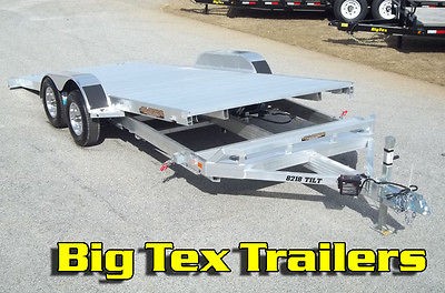 New All ALUMINUM Aluma Tilt Car Hauler / Trailer in Georgia 2 