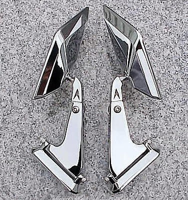 Kawasaki Ninja 500 ZX6 ZX9 ZX10 ZX12 ZX14 CHROME BILLET MIRRORS