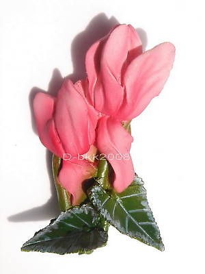 cyclamen flower refrigerator resin 3d fridge car magnet from thailand