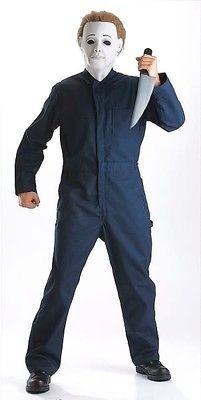 halloween michael myers adult standard costume new