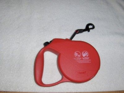 flexi compact 3 retractable dog leash red 