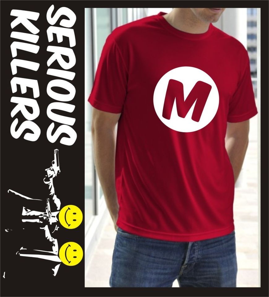 Mario funny mens T shirt birthday gift idea F13 Super Mario Bros 