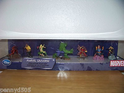 marvel universe classic figurine playset nib 7 figures time left