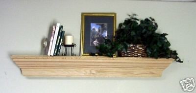 Newly listed SOLID RED OAK WOODEN FIREPLACE MANTEL SHELF WALL SHELF 48 