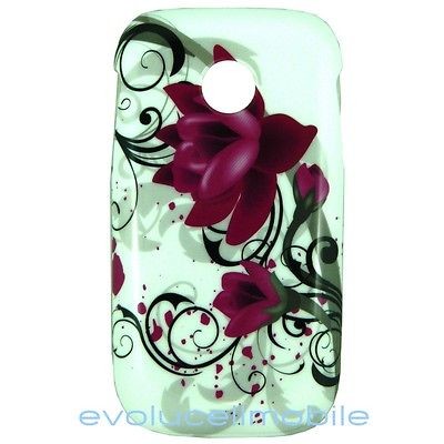 for lg optimus net p690 cell phone designer floral on