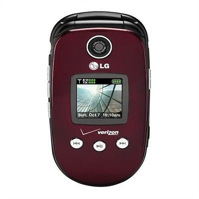 verizon lg vx8350 used no contract cdma cell phone time