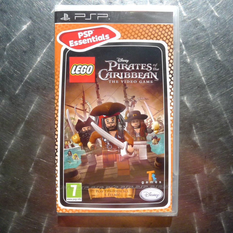 Lego Disney Pirates Of The Caribbean The Video Game New PSP Sealed 