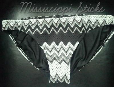 Womens xL Missoni for target Black White Famiglia zig zag Chevron 