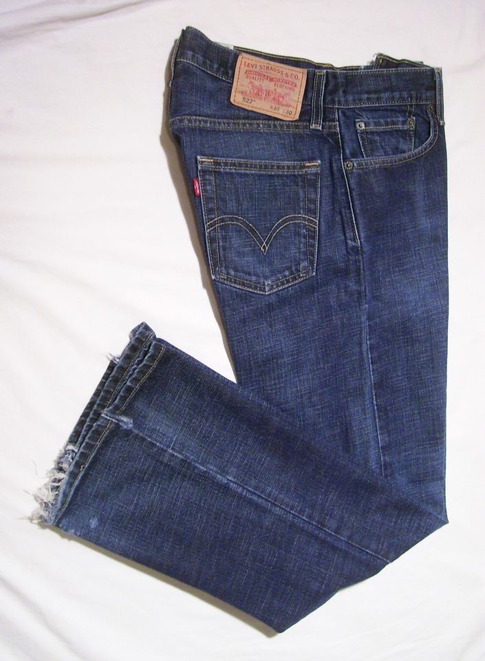 LEVIS 527 ★ Mens LOW BOOT CUT Jeans ★ Sz 30 x 30 ★ LIMITED 