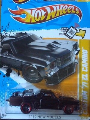   2012 New Models Black Custom 71 El Camino NEW Mad Max Style #049