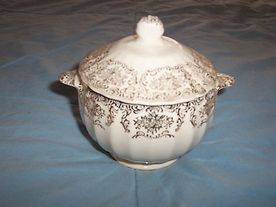 Vintage Limoges Lyric Sugar Bowl w/Cover​Very Hard to Find 