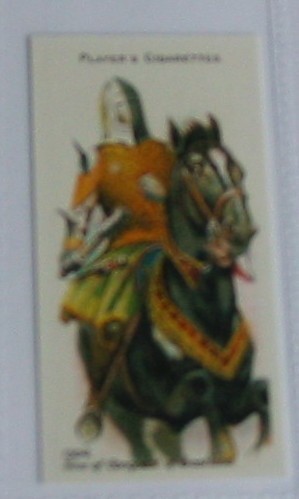 18 an armed horseman with a mace card location united