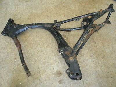 1974 Honda XR75 K1 XR 75 Motocross Dirt Bike Parts Frame / Parts Lot