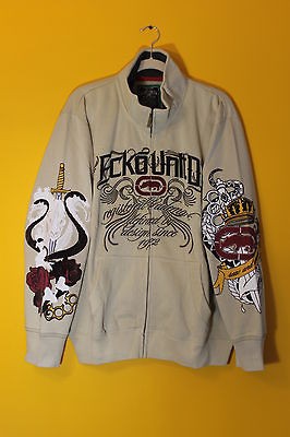 new ecko double rhino track jacket beige men s l $ 68 sale