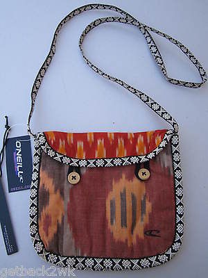 NEW* ONEILL Brisban Crossbody Handbag Shoulder Bag BOHO VEGAN