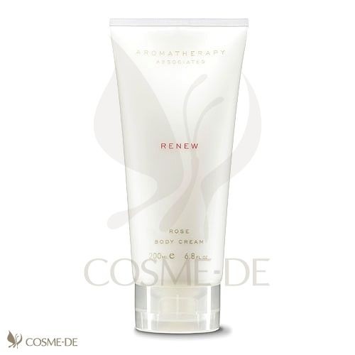 Aromatherapy Associates Renew Rose Body Cream 6.8oz 200ml Moisturizer 