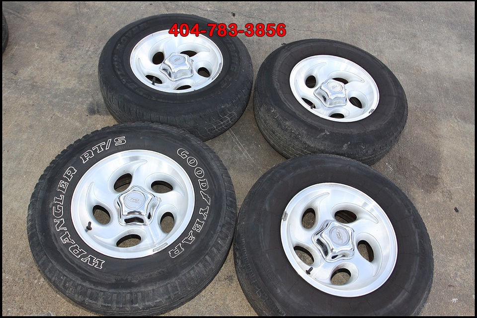 FORD EXPLORER RANGER MERCURY MOUNTAINEER WHEELS & TIRES 15 X 7 235/75 