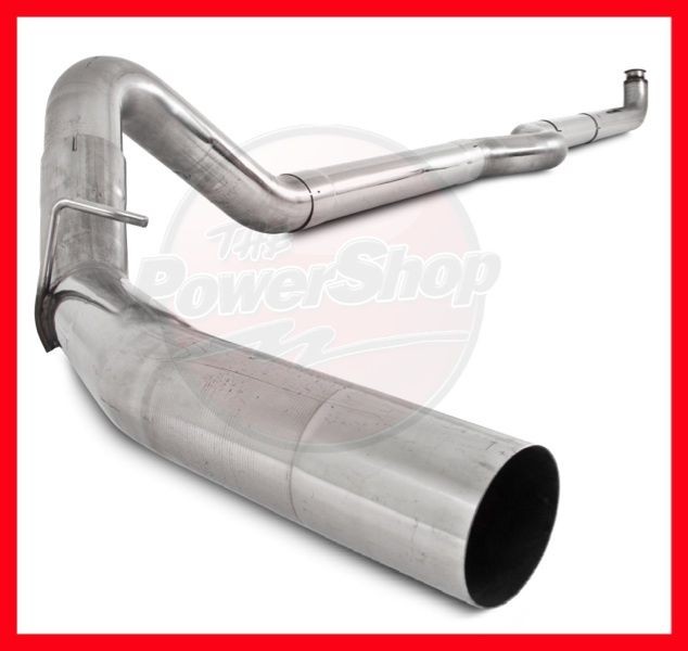 Exhaust Chevy/GMC Duramax Diesel 01 07 Turbo Back Straight Pipe # 