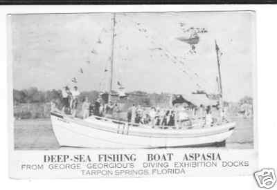 deep sea fishing boat aspasia tarpon springs fl pc time