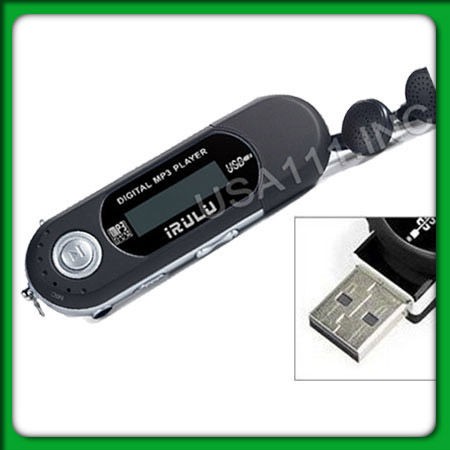 black usb 8g 8gb wma  music player fm radio