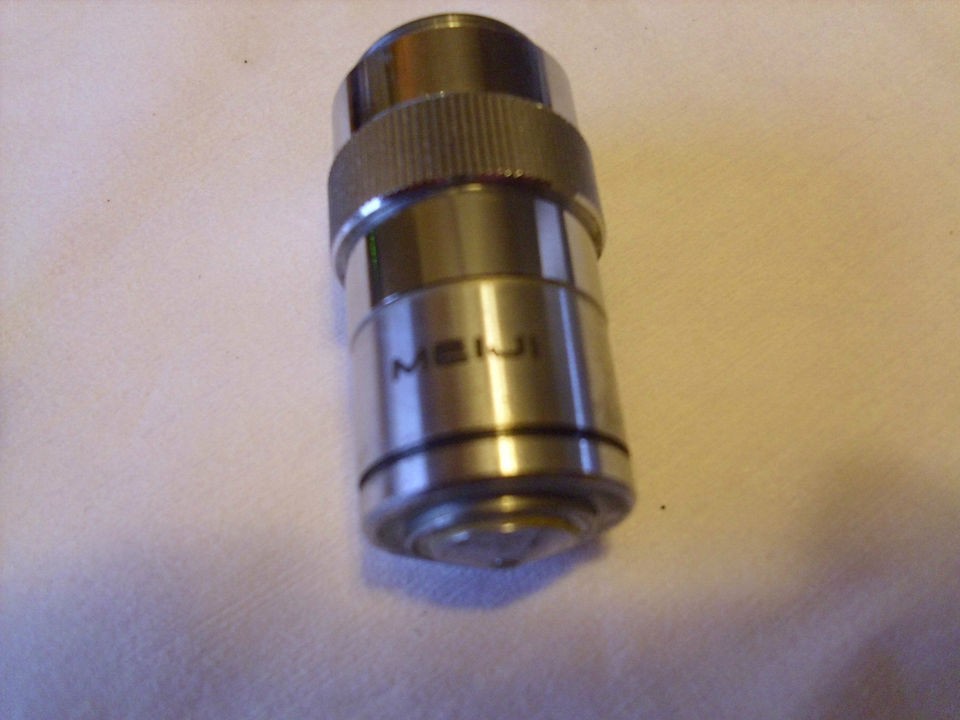 Meiji microscope OBJECTIVE DIN 100X /1.25 GOOD CONDITION*FREE 