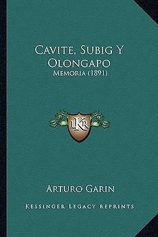 cavite subig y olongapo memoria 1891 new  23 20  