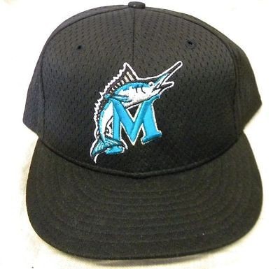 new era 59 50 florida marlins fitted baseball cap mesh