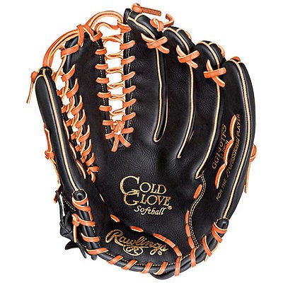 RAWLINGS GOLD GLOVE SERIES 14 SLOWPITCH TRAPEZE FIELDERS GLOVE 