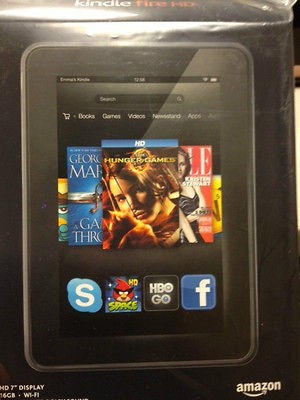 NEW  Kindle Fire HD 16GB, Wi Fi, 7in   Black (Latest Model)