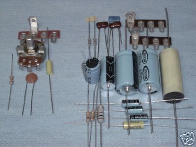 WURLITZER 78 JUKEBOX 501 OR 503 AMP CAP CAPACITOR REBUILD KIT