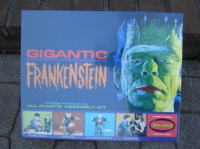   frankenstein big frankie moebius models kit universal monsters time