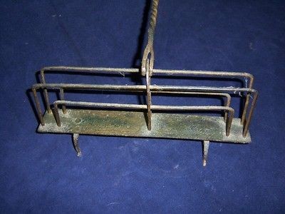 antique wrought iron toaster  74 99 0