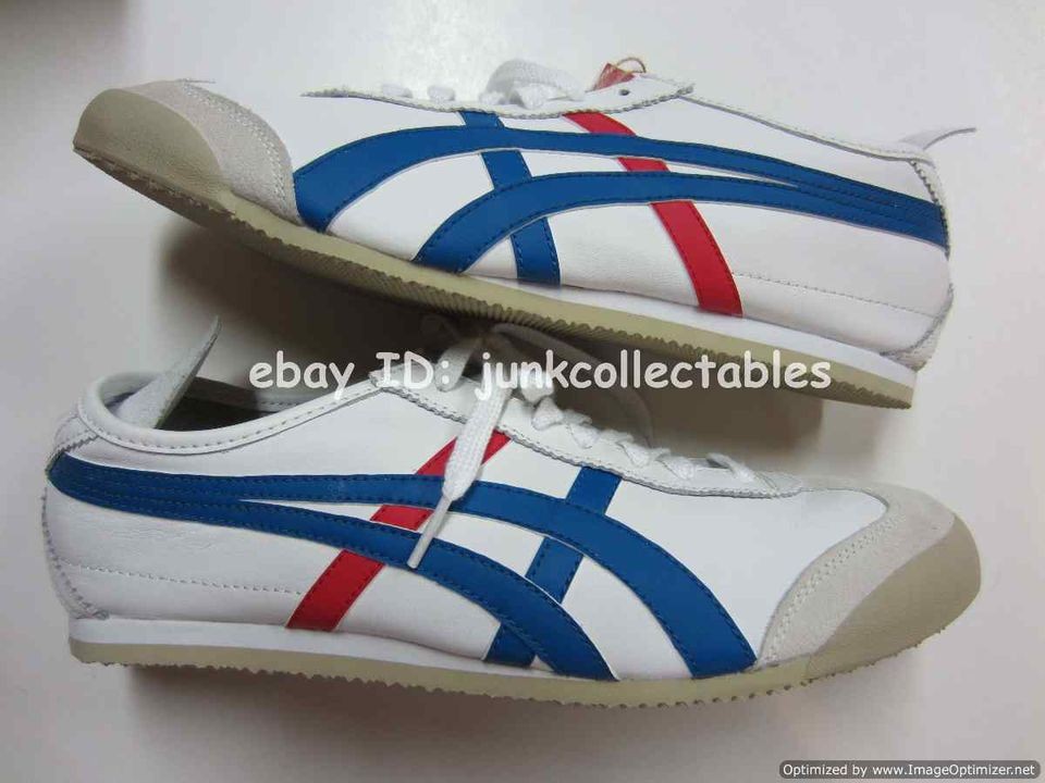 NEW Asics Onitsuka Tiger Mexico 66 men shoe ultimate 81 white blue 8 