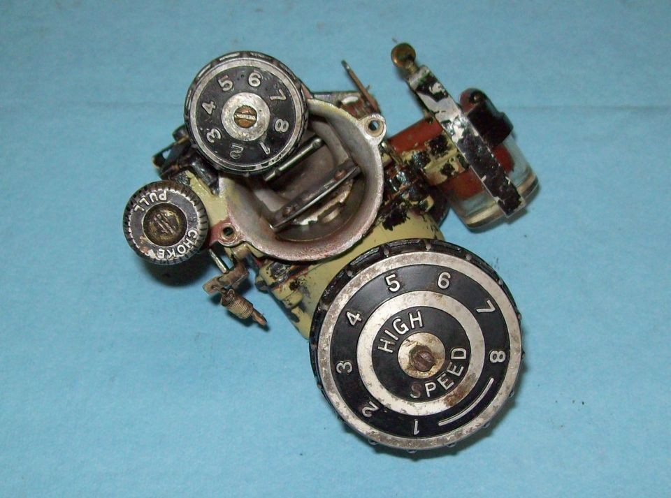 carburetor 1953 johnson rd 15 25hp outboard motor time left