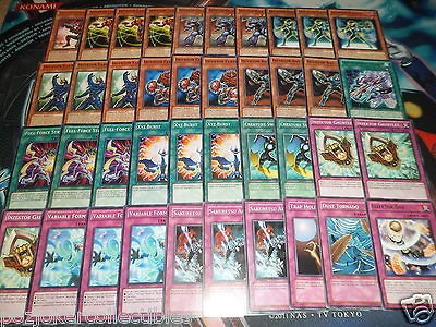   DECK DRAGONFLY CROSSBOW RARE ORB XYZ LADYBUG CENTIPEDE 40 CARDS