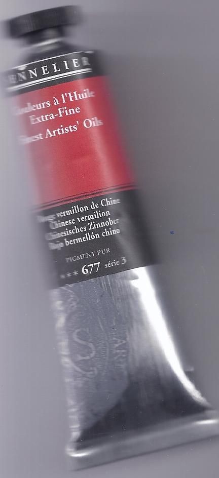 sennelier oil paint series 3 chinese vermillion 40ml time left