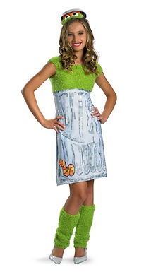 oscar the grouch costume in Clothing, 