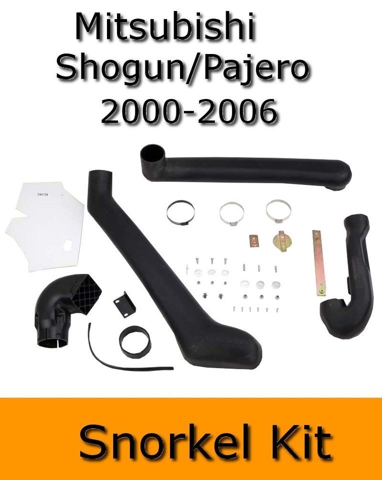 mitsubishi shogun pajero 2000 2006 off road look snorkel kit